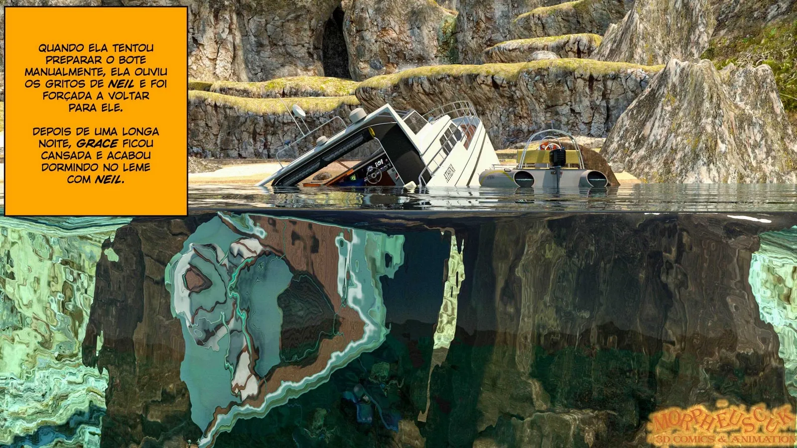 Aventura Erótica na Ilha Perdida: Fuga Proibida