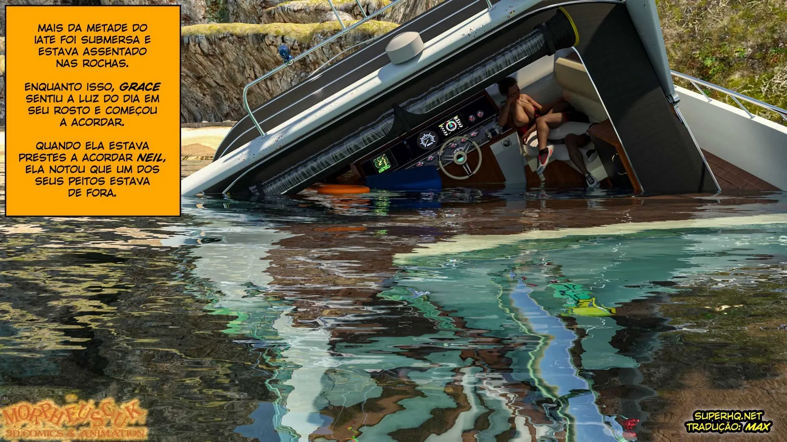 Aventura Erótica na Ilha Perdida: Fuga Proibida