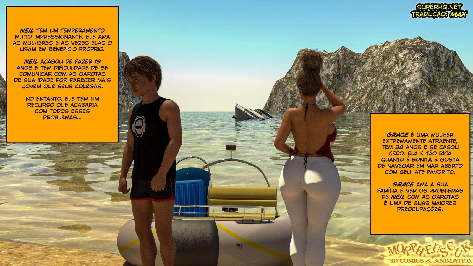 Aventura Erótica na Ilha Perdida: Fuga Proibida