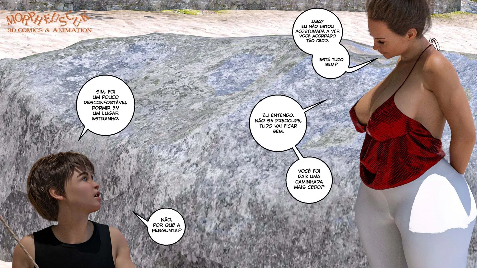 Ilha Perdida: Aventura Erótica 3D Explícita em Quadrinhos Gostosos Ilha Perdida: Aventura Erótica 3D Explícita em Quadrinhos Gostosos