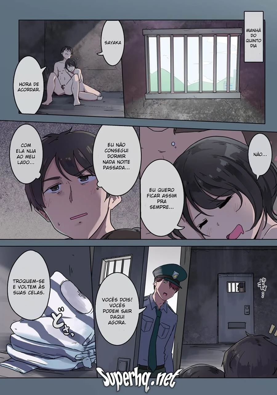 Quadrinhos Explícitos: Aula de Sexo na Prisão 2 - Sessões Eróticas Proibidas