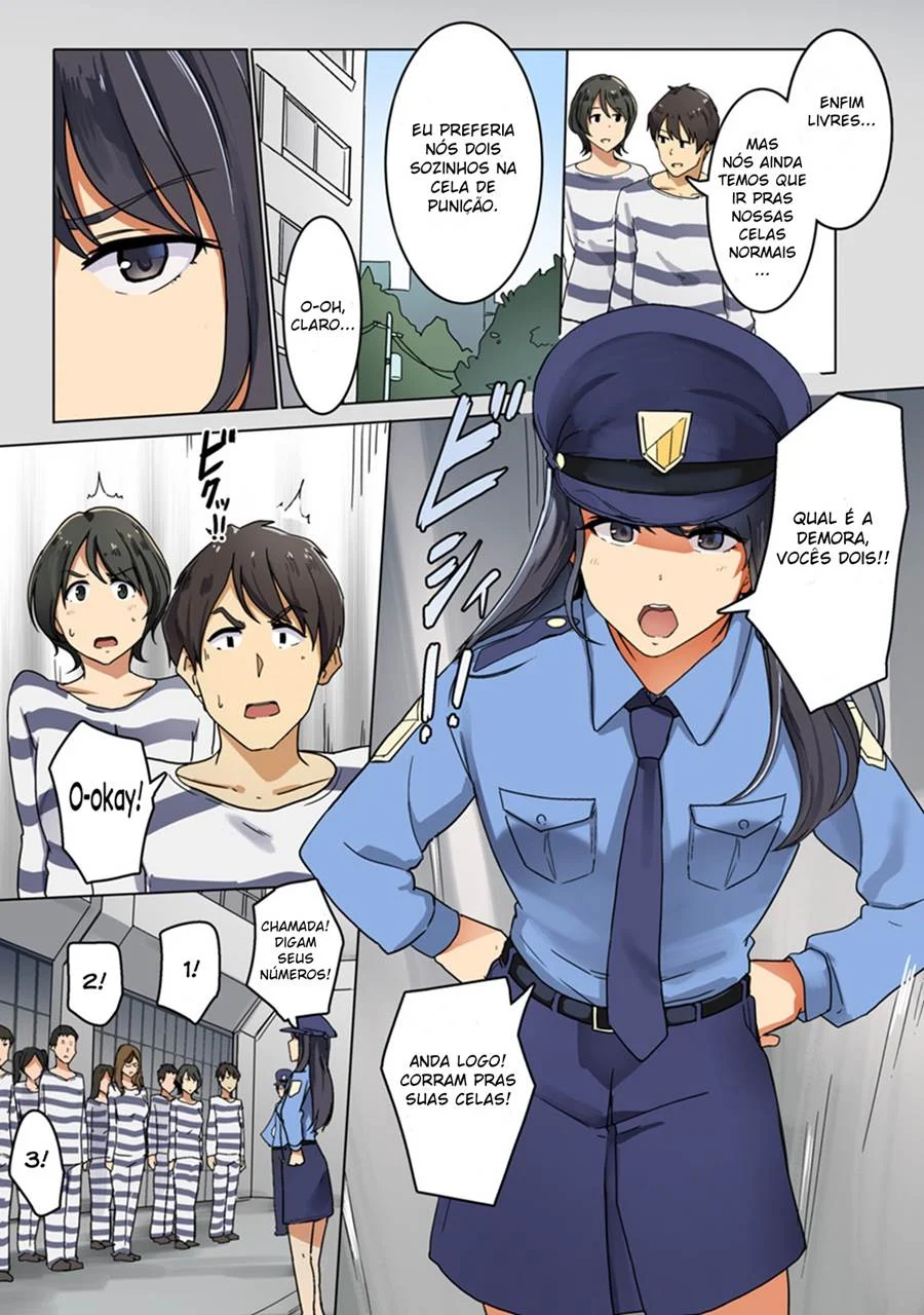 Quadrinhos Explícitos: Aula de Sexo na Prisão 2 - Sessões Eróticas Proibidas