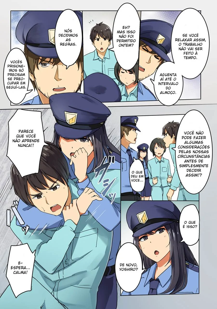 Quadrinhos Explícitos: Aula de Sexo na Prisão 2 - Sessões Eróticas Proibidas