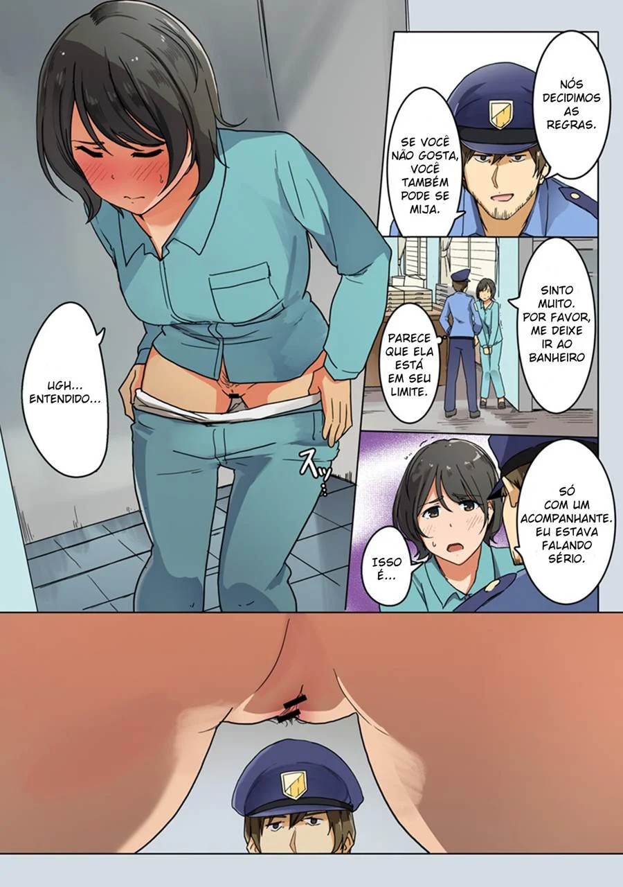 Quadrinhos Explícitos: Aula de Sexo na Prisão 2 - Sessões Eróticas Proibidas