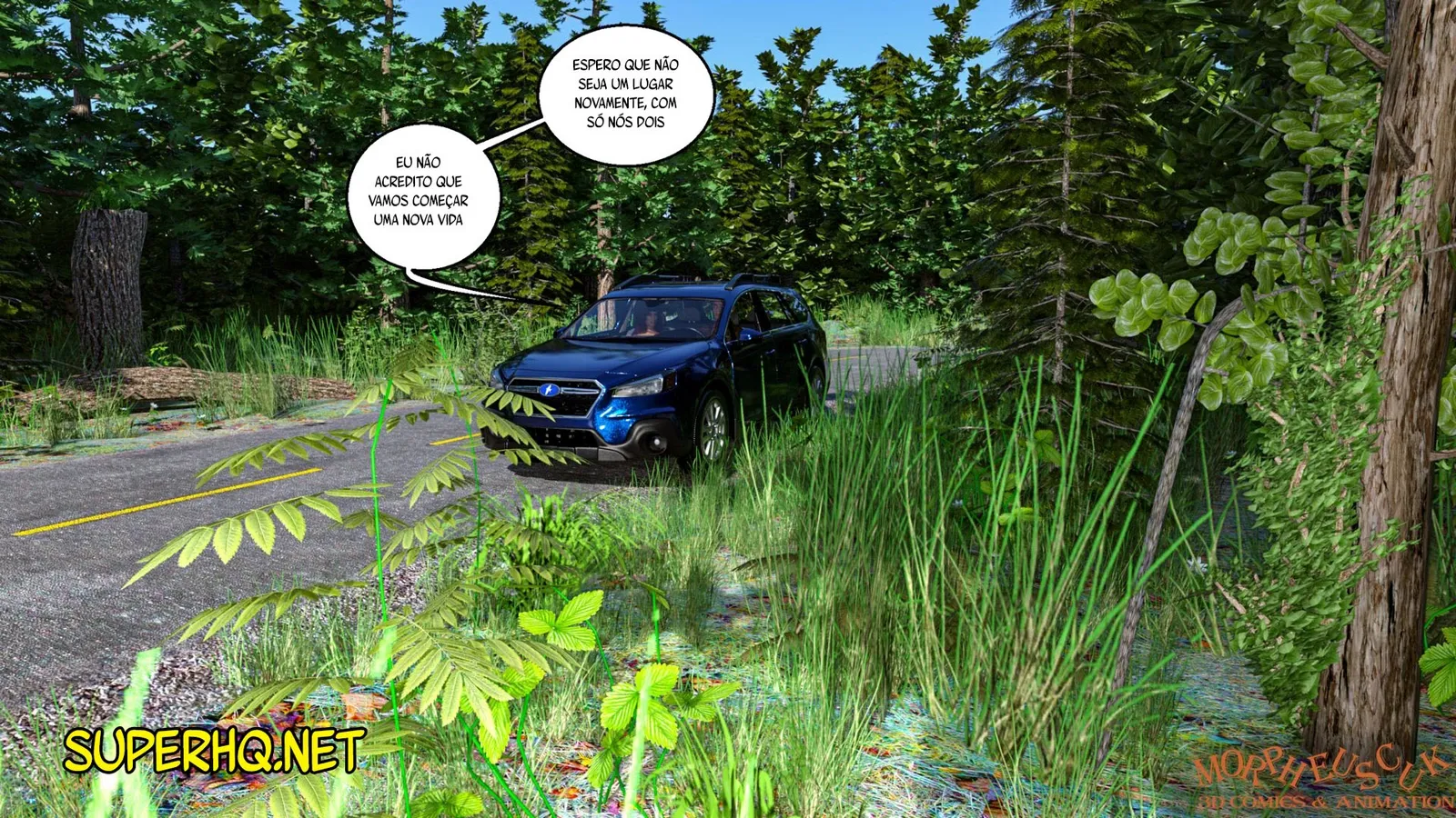 Exploração Íntima com a Vizinha: Quadrinhos 3D de Fetiche Explícito