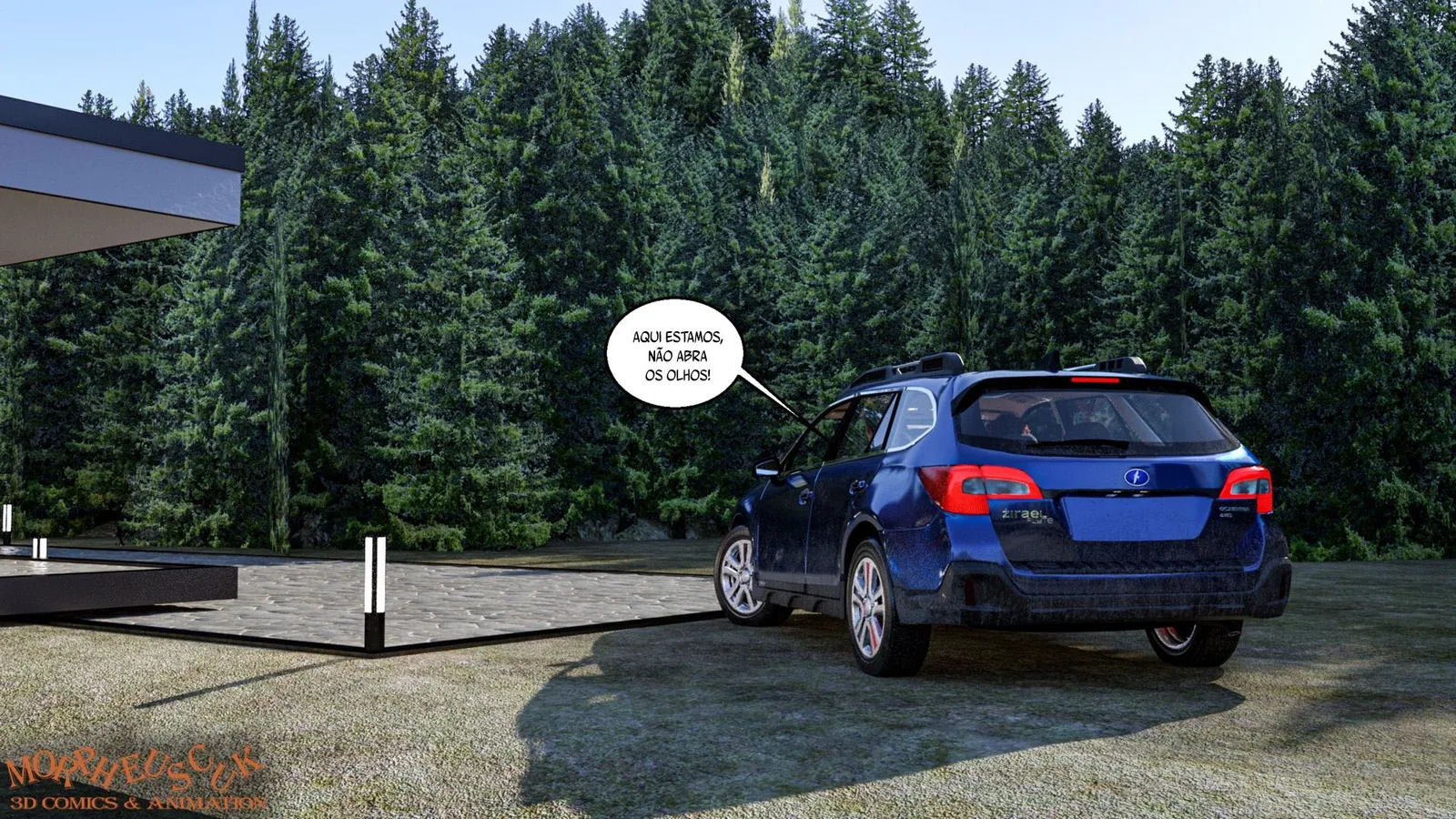 Exploração Íntima com a Vizinha: Quadrinhos 3D de Fetiche Explícito