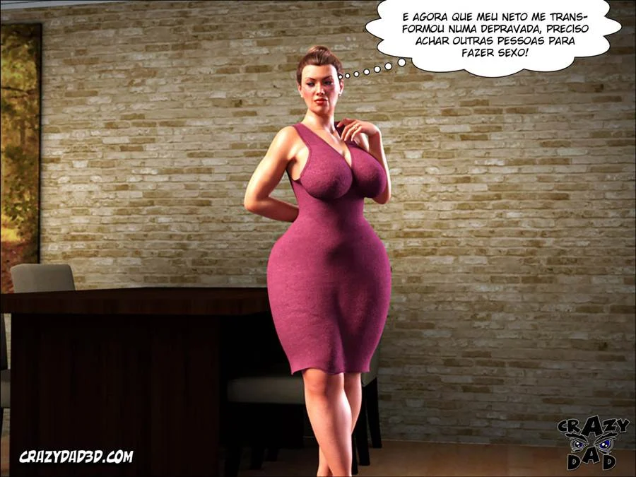 Mamãe Proibida: Tesão Explícito em HQ 3D que Vai te Deixar de Pau Duro