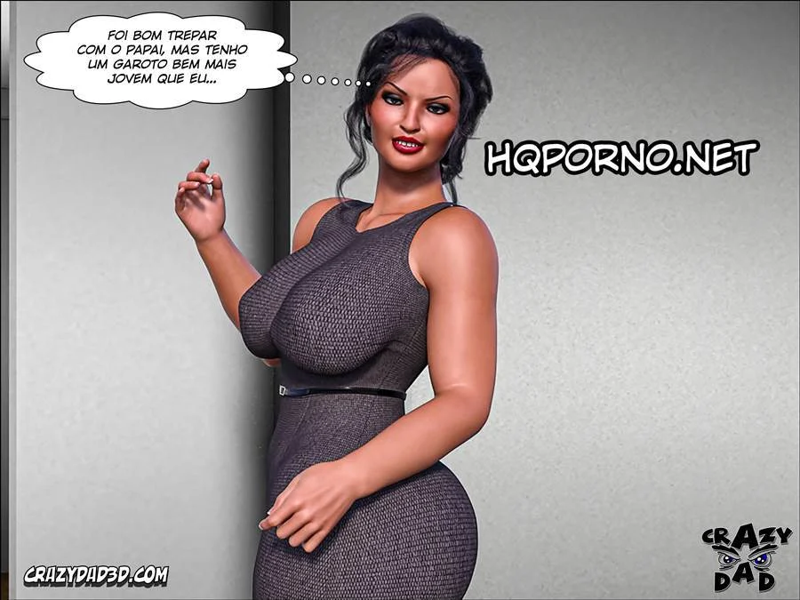 Tesão Proibido: A Mãe que Seduz no Escuro em 3D Explícito