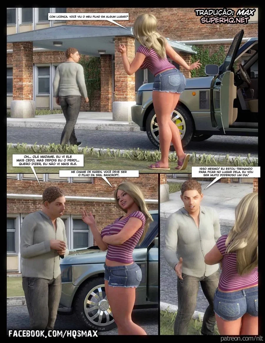 Escaldante: Gangbang Proibido com a Mãe Safada em 3D