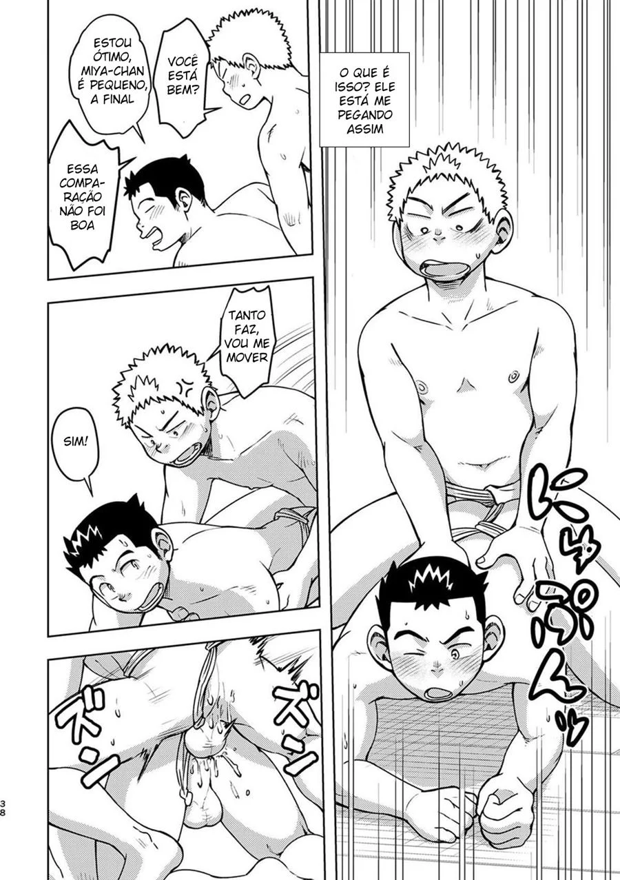 Cenas Proibidas de Perversão Escolar - Yaoi Explícito em HQ