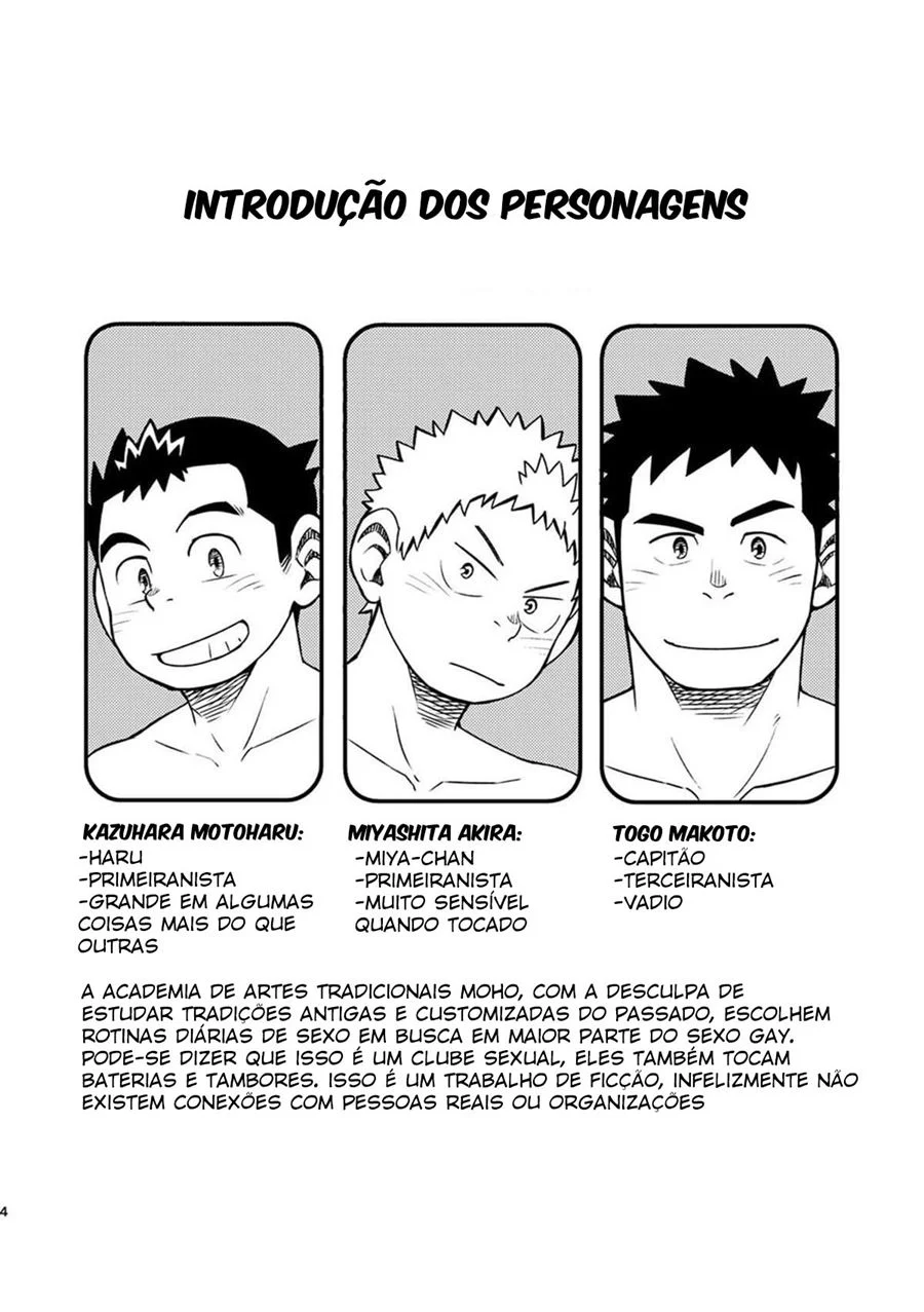 Cenas Proibidas de Perversão Escolar - Yaoi Explícito em HQ