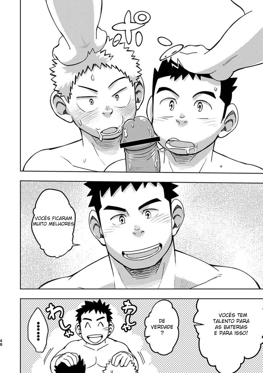 Cenas Proibidas de Perversão Escolar - Yaoi Explícito em HQ