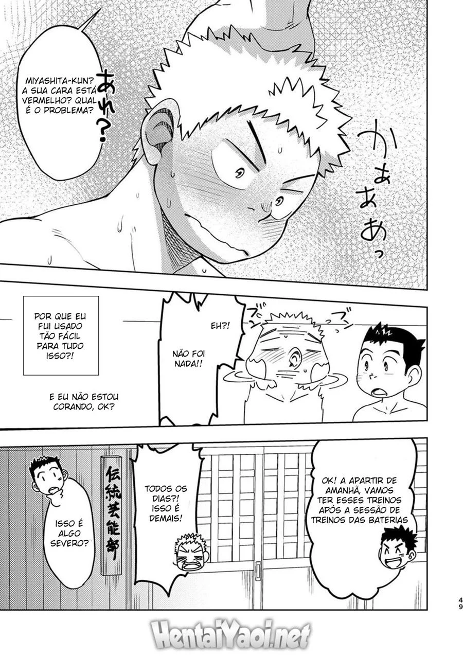 Cenas Proibidas de Perversão Escolar - Yaoi Explícito em HQ