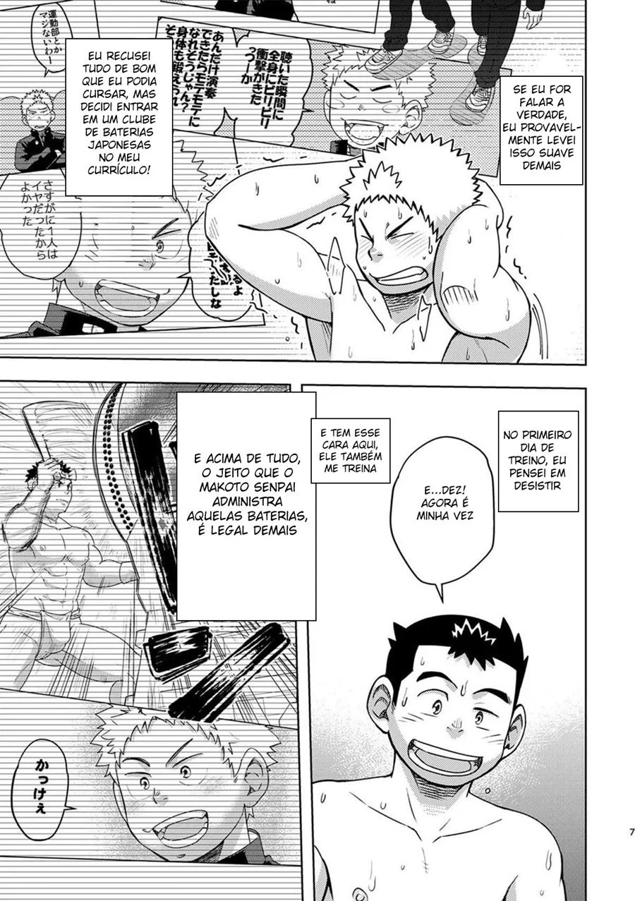 Cenas Proibidas de Perversão Escolar - Yaoi Explícito em HQ