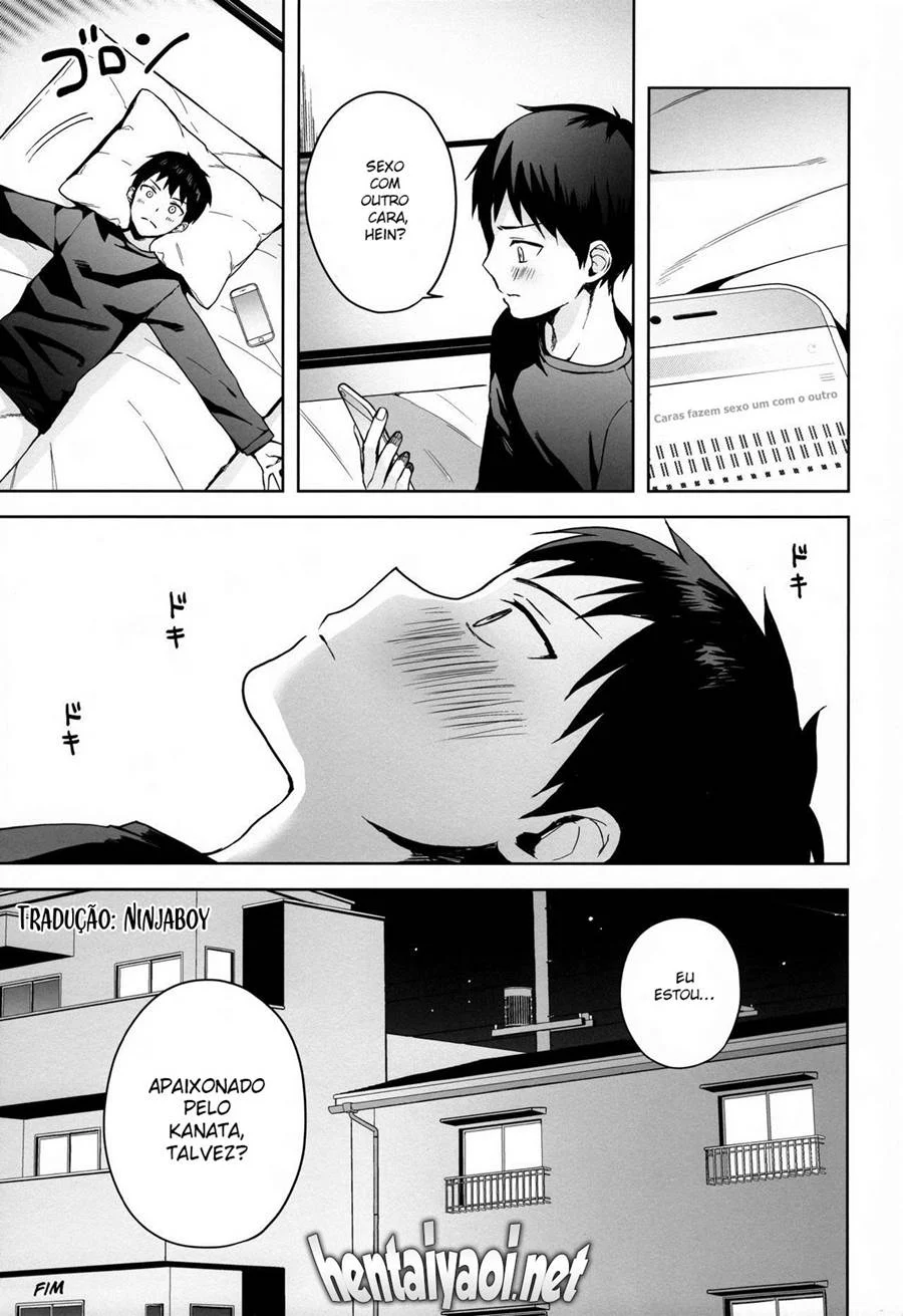 Sexo Explícito e Intenso de Rapazes - Quadrinhos Eróticos Yaoi com Primeiras Vezes