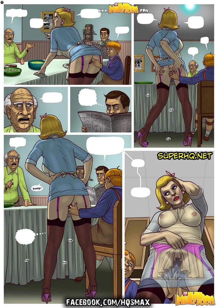 A Gigante Jornada de Mr. Dickles em Cenas Explícitas de Pornô em HQ