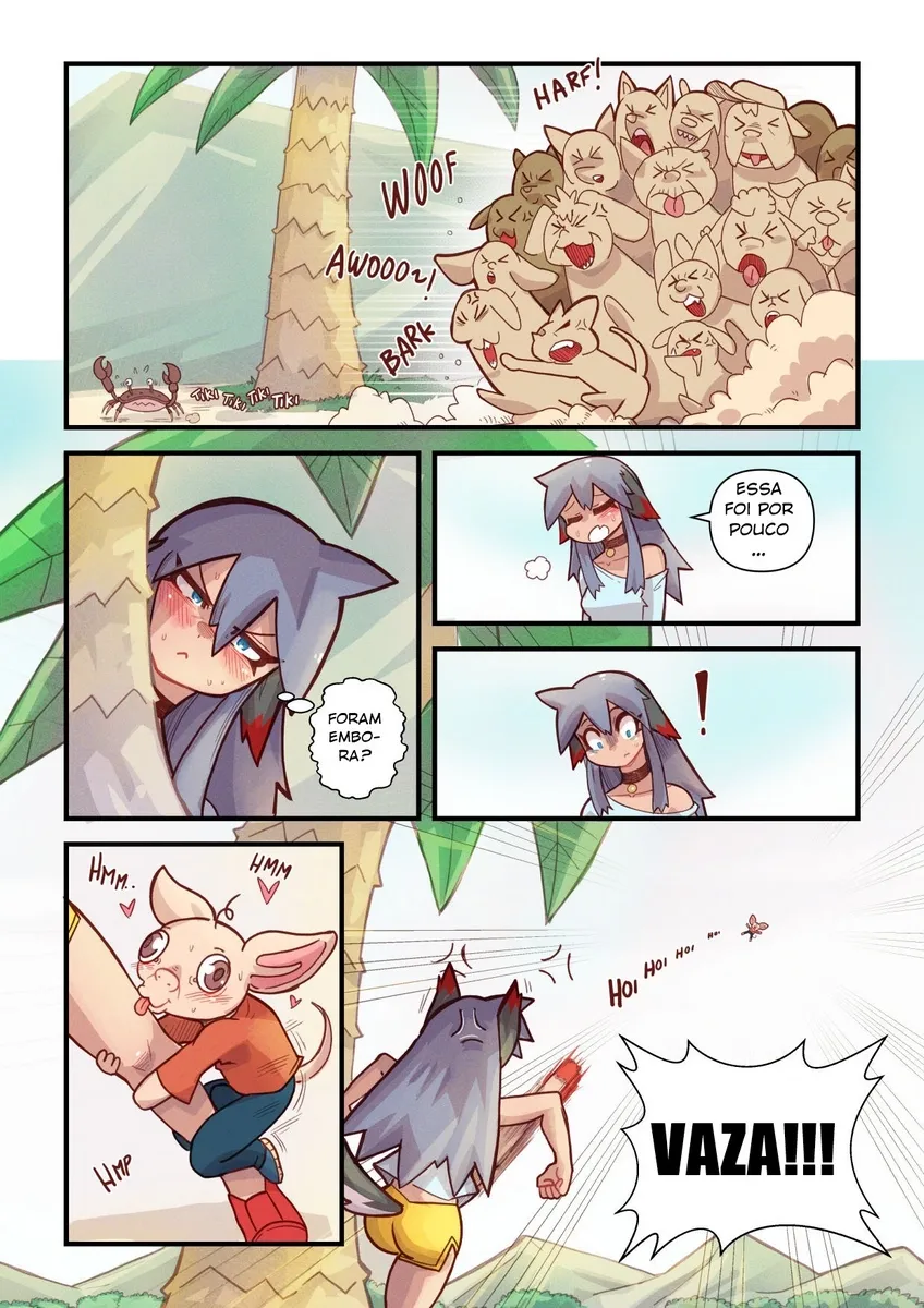 Mr.E: O Cachorrão Safado em Ação - HQ Erótica Explícita