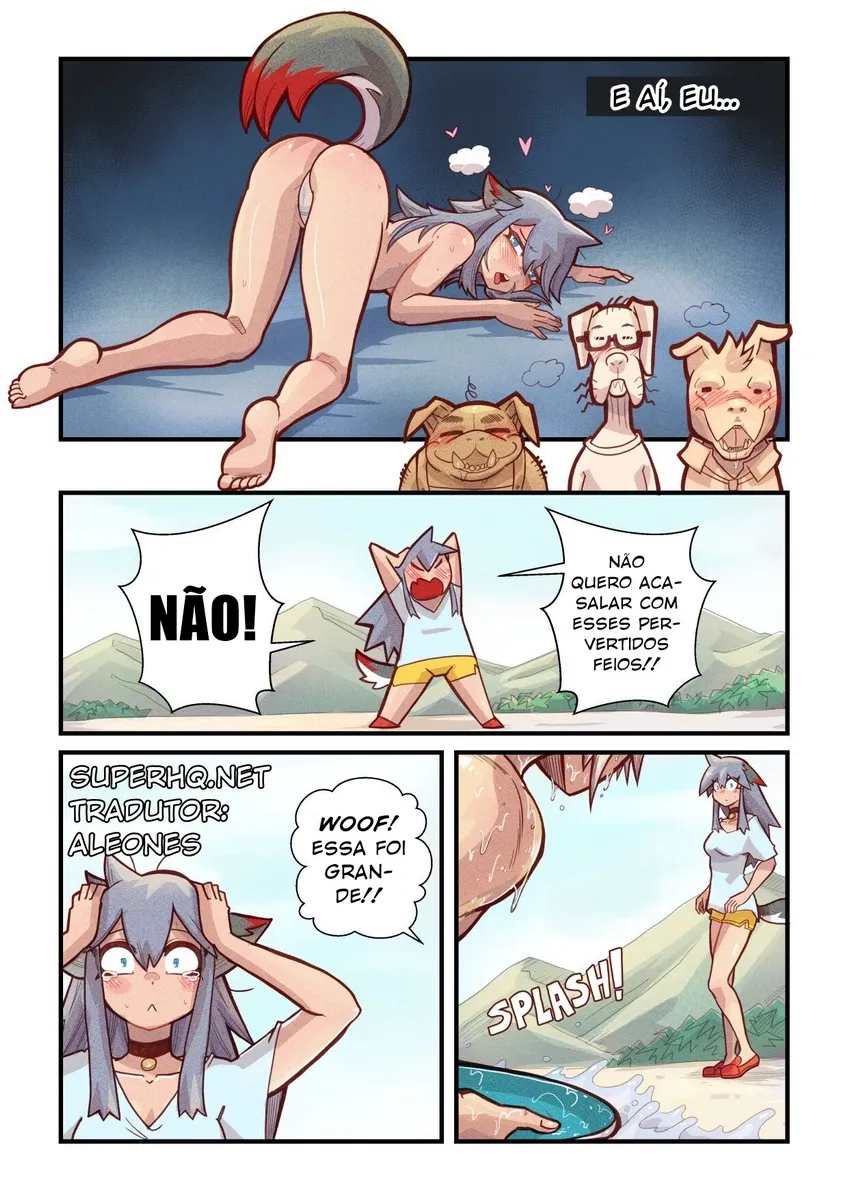 Mr.E: O Cachorrão Safado em Ação - HQ Erótica Explícita