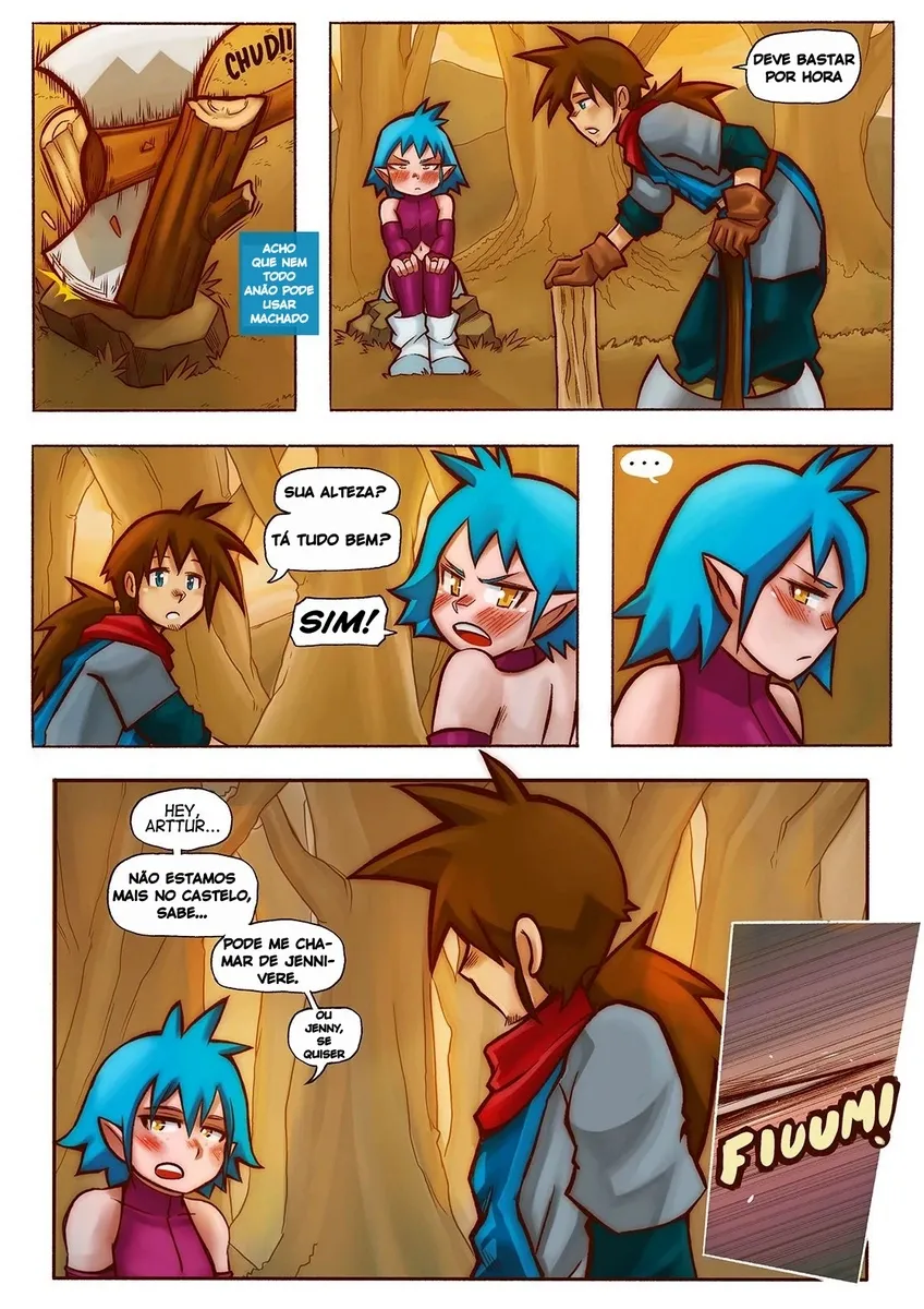 Quadrinhos Eróticos Explícitos: Fantasia Proibida com Mr.E e Vanilla Vol.2