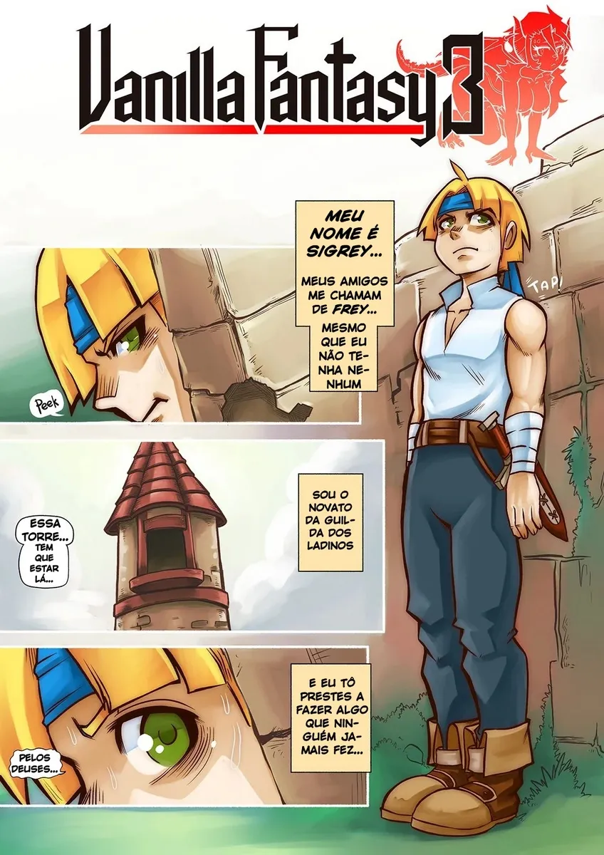 Pornô Explícito: Quadrinhos Proibidos de Sexo em Fantasia Erótica