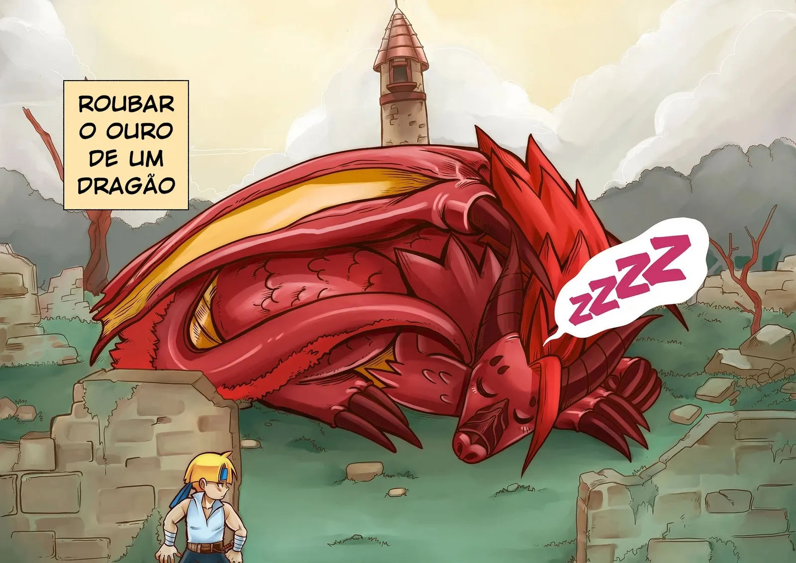 Pornô Explícito: Quadrinhos Proibidos de Sexo em Fantasia Erótica