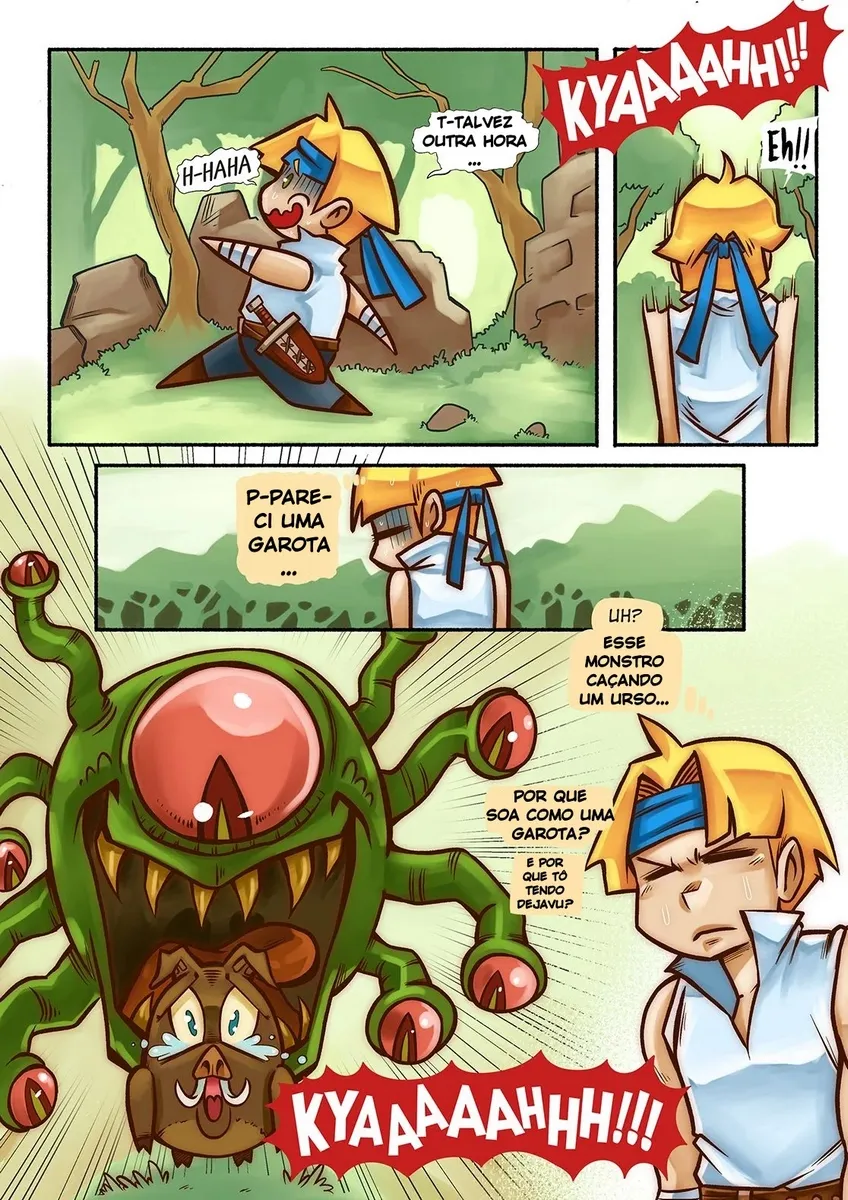 Pornô Explícito: Quadrinhos Proibidos de Sexo em Fantasia Erótica