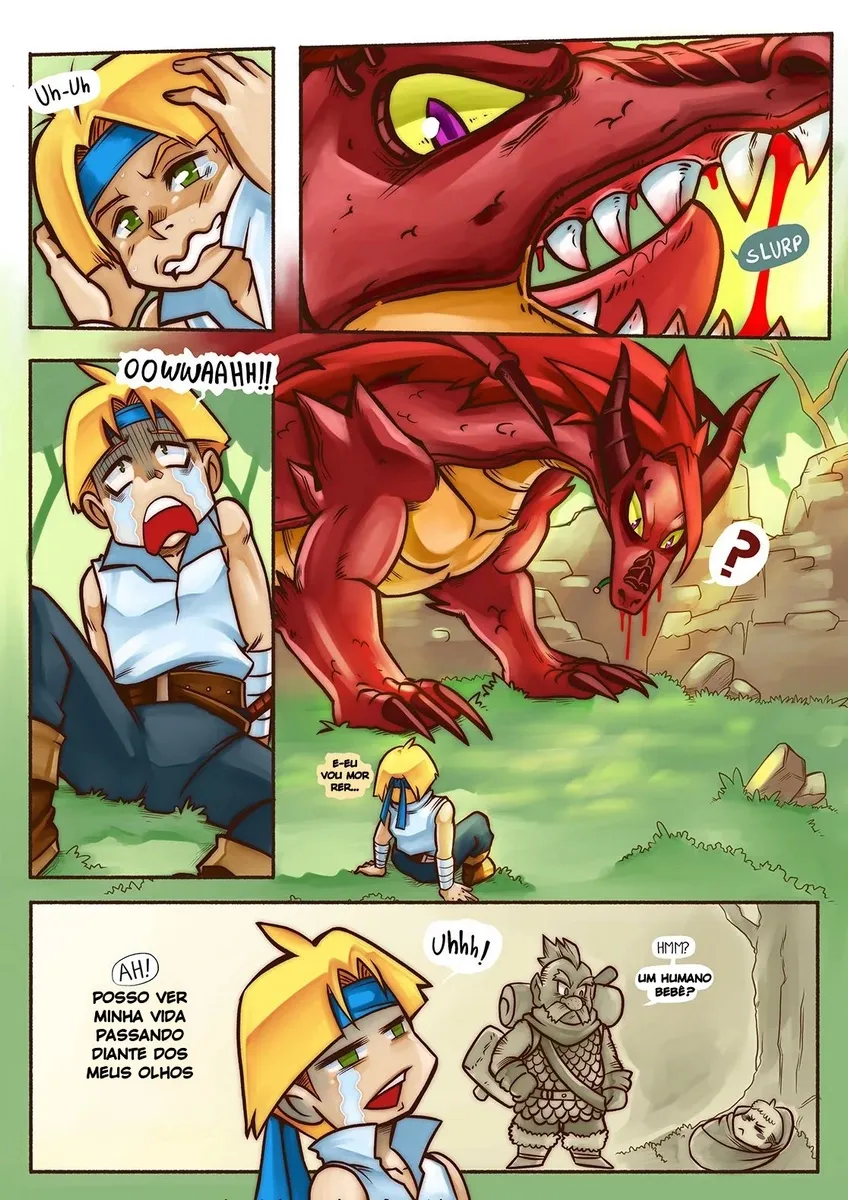 Pornô Explícito: Quadrinhos Proibidos de Sexo em Fantasia Erótica