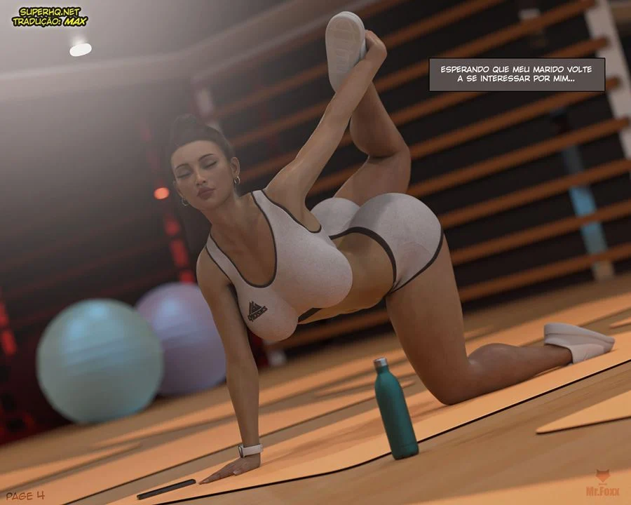 Sensual Explosiva: As Taradas Noitadas do Sr. Foxx em 3D Proibido