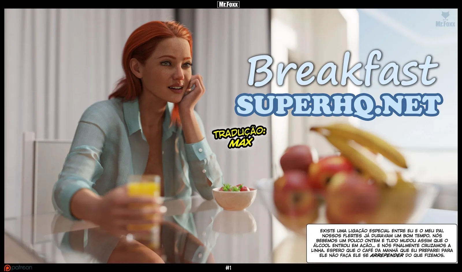 Mr. Foxx: Sexo Matinal Explícito em 3D nos Quadrinhos Eróticos Mr. Foxx: Sexo Matinal Explícito em 3D nos Quadrinhos Eróticos