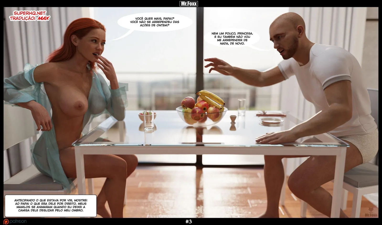 Mr. Foxx: Sexo Matinal Explícito em 3D nos Quadrinhos Eróticos Mr. Foxx: Sexo Matinal Explícito em 3D nos Quadrinhos Eróticos