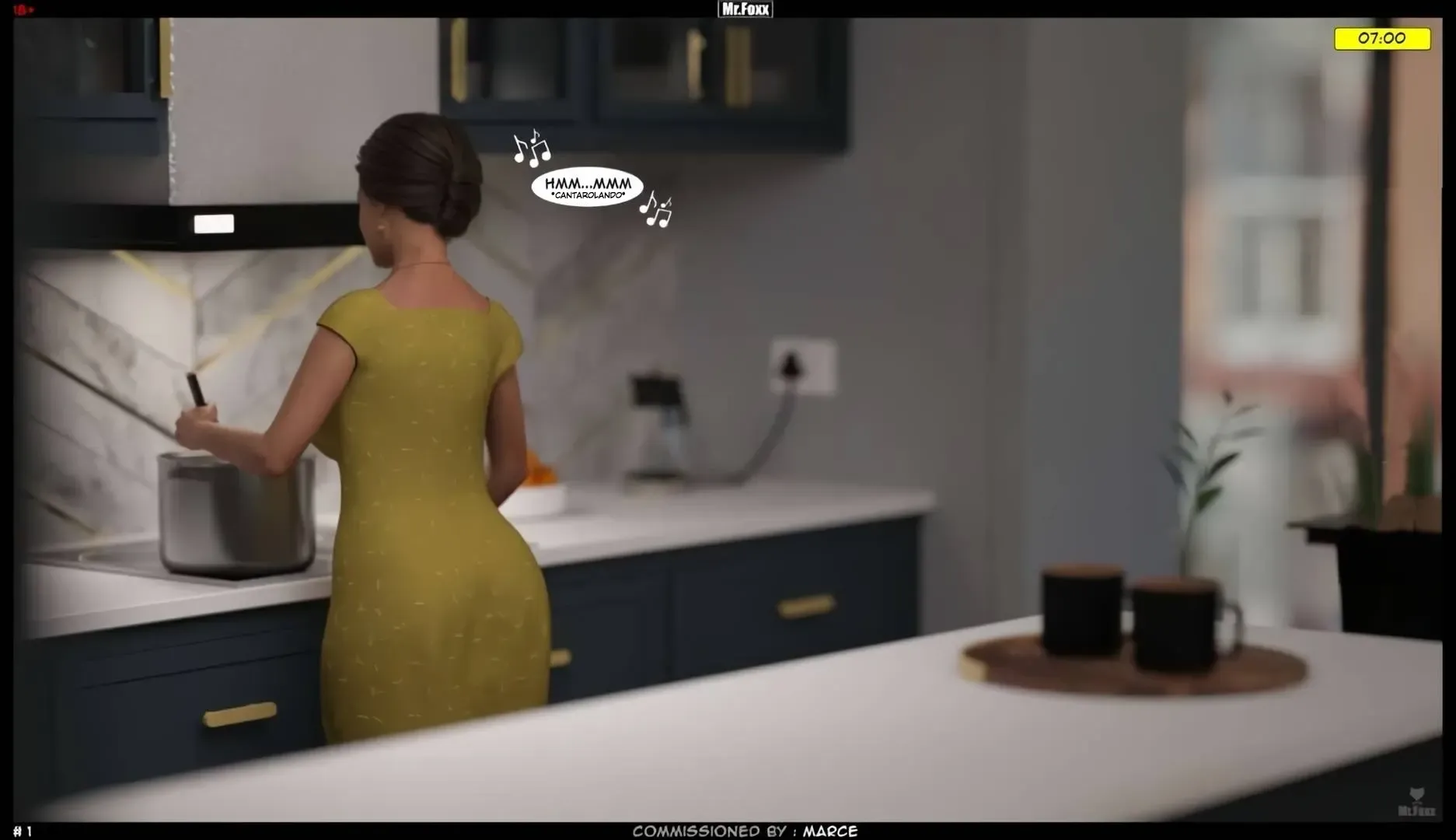 Explorando os Prazeres Proibidos de Mr. Foxx: Uma HQ Erótica em 3D