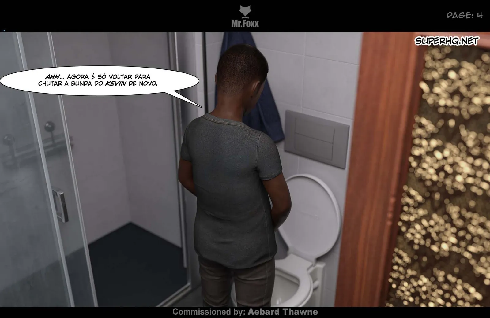 Quadrinhos Eróticos 3D: Mr Foxx te Dominará Até o Último Orgasmo