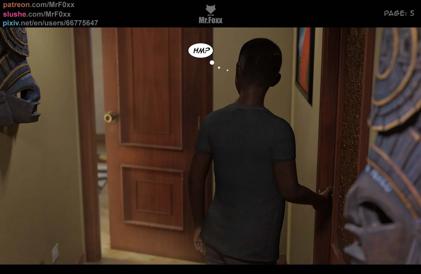 Quadrinhos Eróticos 3D: Mr Foxx te Dominará Até o Último Orgasmo