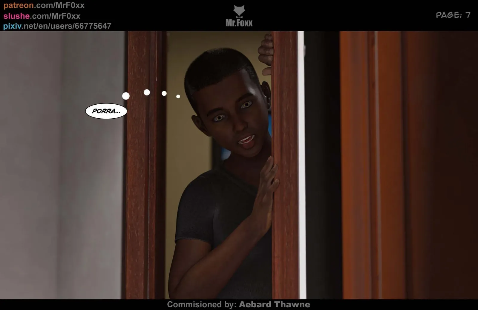 Quadrinhos Eróticos 3D: Mr Foxx te Dominará Até o Último Orgasmo