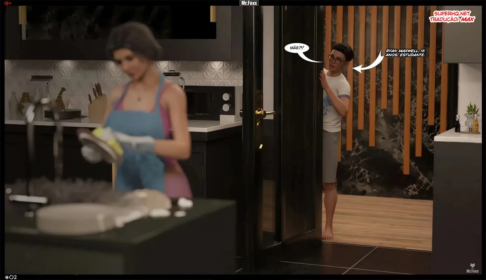 Mr Foxx: Foda Brutal Explícita em HQ 3D Extrema