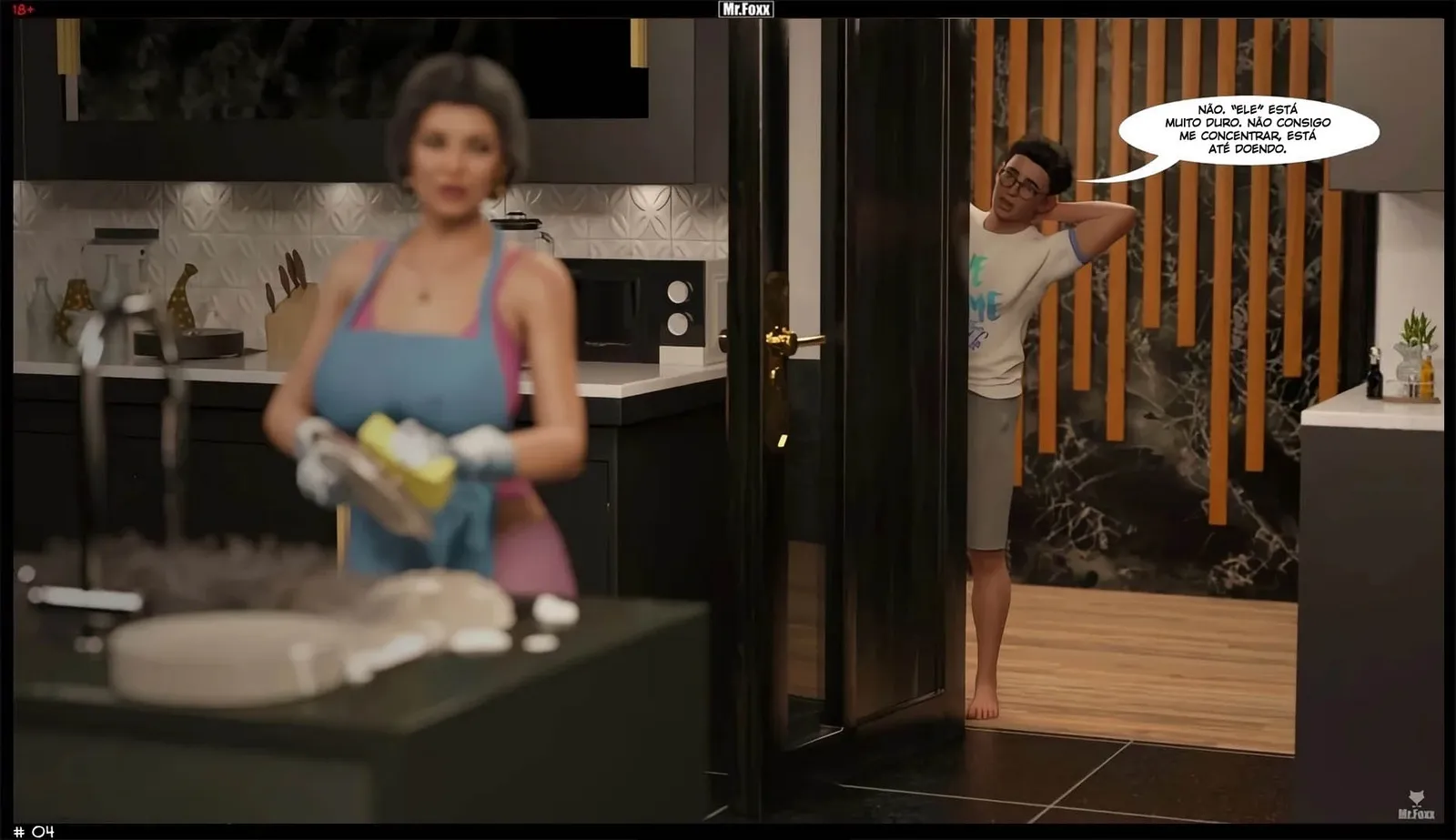 Mr Foxx: Foda Brutal Explícita em HQ 3D Extrema