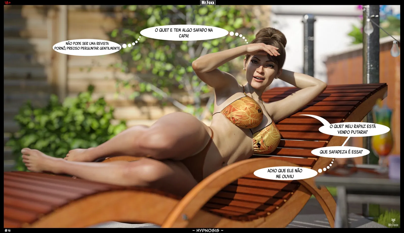 Hypnose Pervertida: Fantasias Explícitas com a Raposa no Quarto