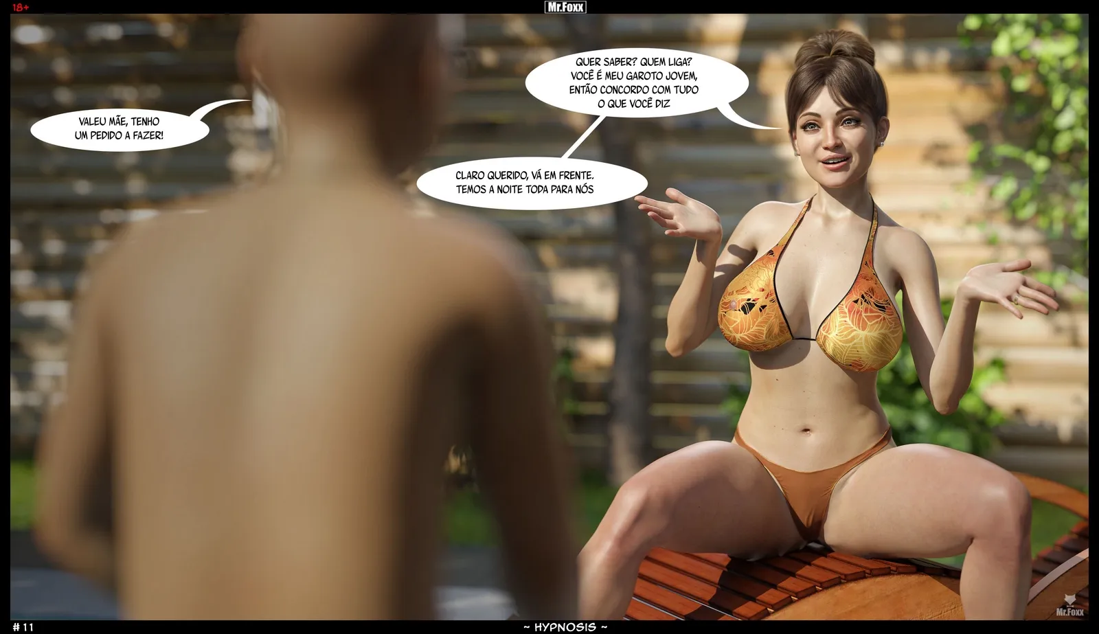 Hypnose Pervertida: Fantasias Explícitas com a Raposa no Quarto Hypnose Pervertida: Fantasias Explícitas com a Raposa no Quarto