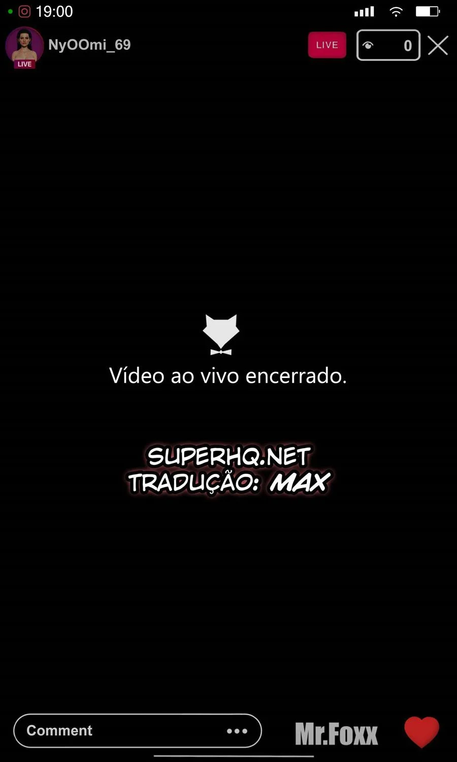 Mr. Foxx ao Vivo: Sexo Explícito nos Quadrinhos Eróticos 3D