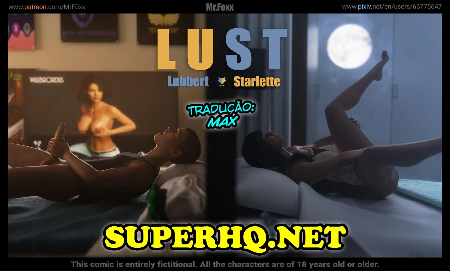 Mr. Foxx: Aventuras Eróticas em HQ 3D Explícita