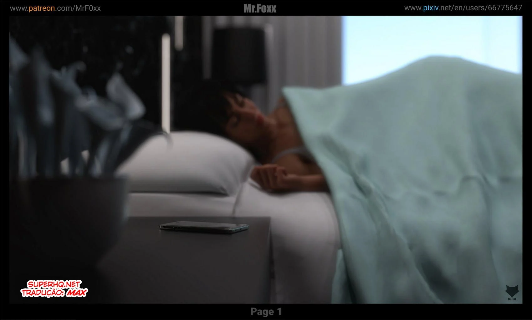 Mr. Foxx: Aventuras Eróticas em HQ 3D Explícita