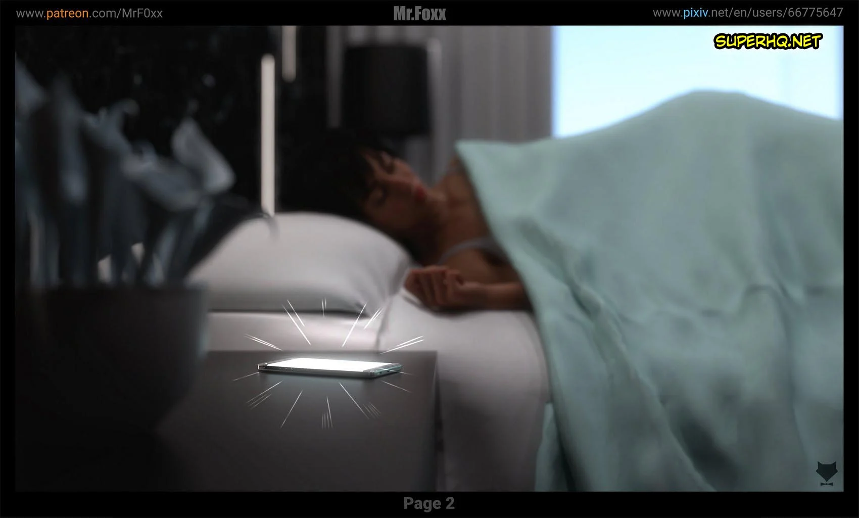 Mr. Foxx: Aventuras Eróticas em HQ 3D Explícita