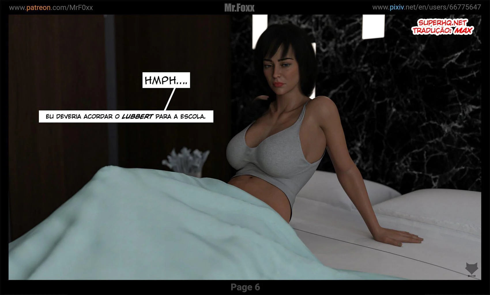 Mr. Foxx: Aventuras Eróticas em HQ 3D Explícita