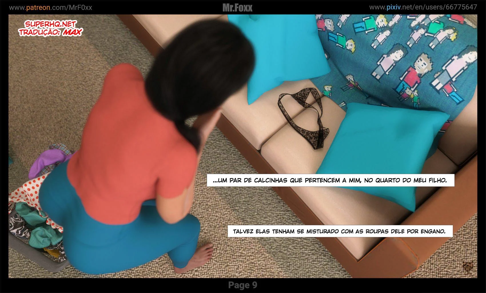 Mr. Foxx: Aventuras Eróticas em HQ 3D Explícita