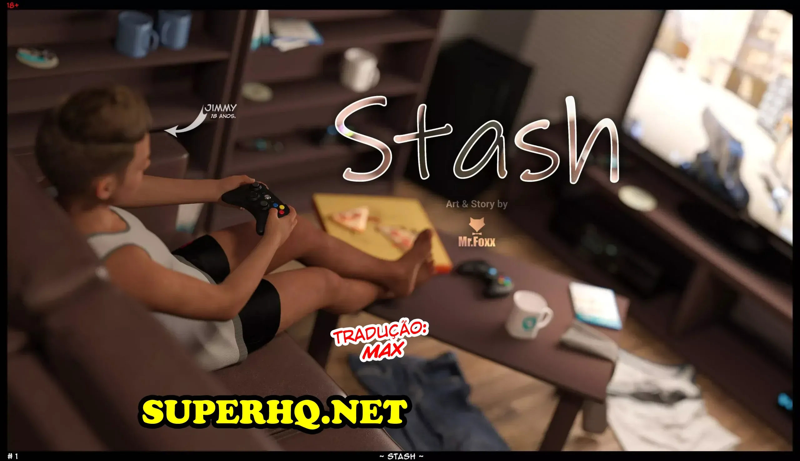 Hentai 3D Proibido: Mr. Foxx e Suas Fodas Explícitas em HQ