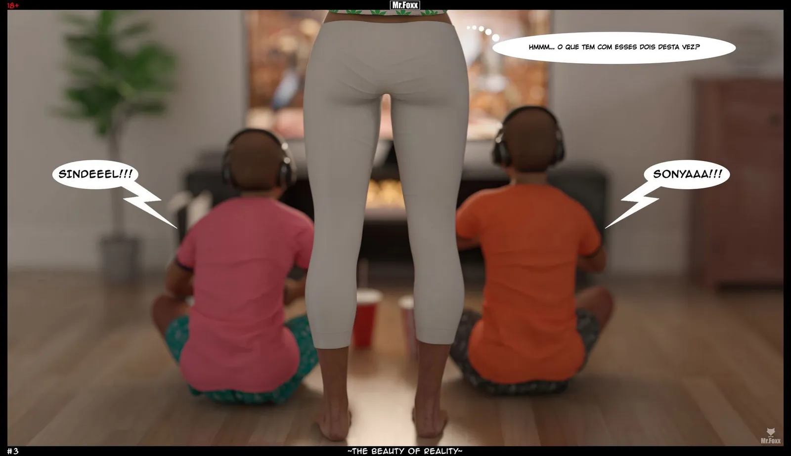 Mr. Foxx: Senta na Pirote e Goza Sem Parar - Hentaizão Explícito em 3D