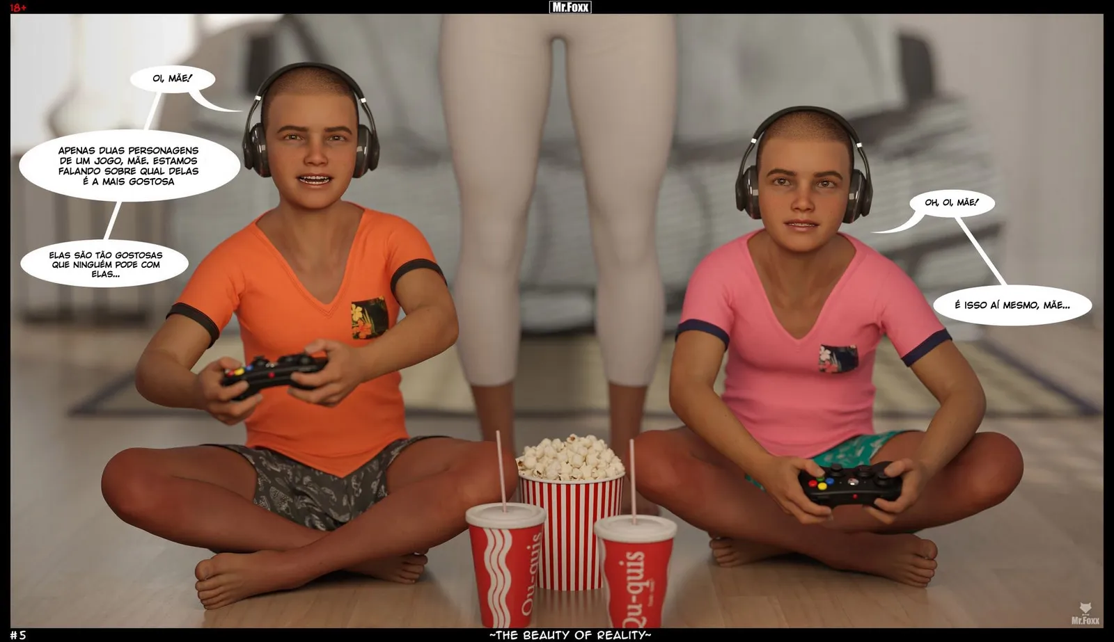 Mr. Foxx: Senta na Pirote e Goza Sem Parar - Hentaizão Explícito em 3D