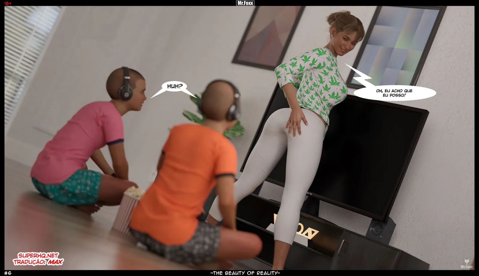 Mr. Foxx: Senta na Pirote e Goza Sem Parar - Hentaizão Explícito em 3D