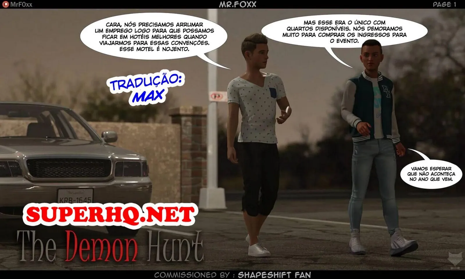 Demônio da Putaria: Caçada Erótica em 3D Explícito