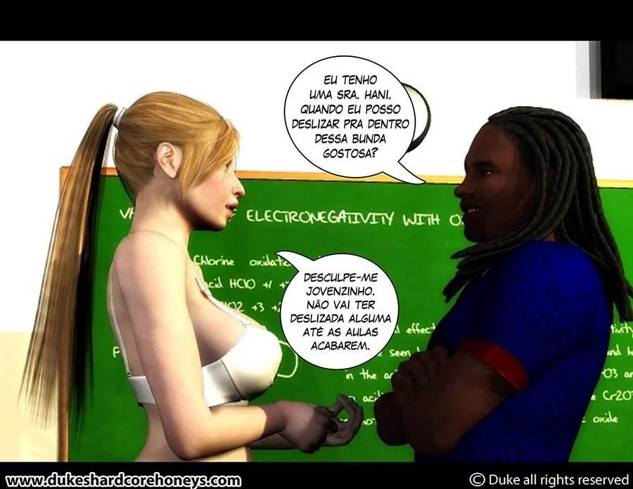 Mulher Madura Imoral - Sexo Explícito em 3D Nos Quadrinhos